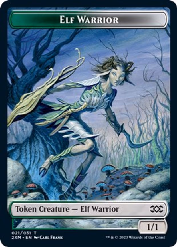 Elf Warrior Token