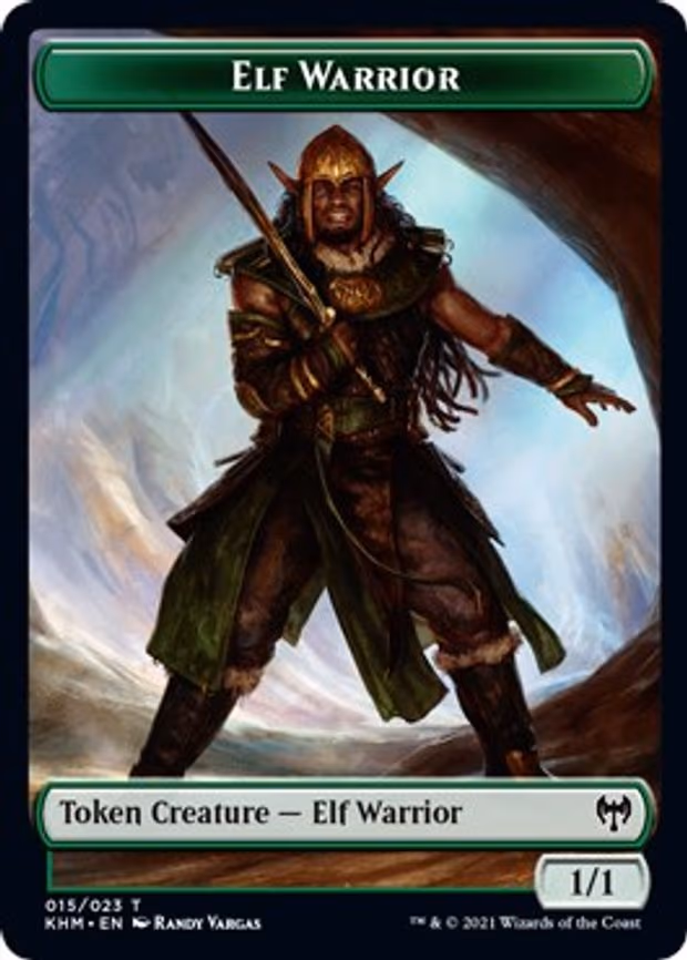 Elf Warrior Token