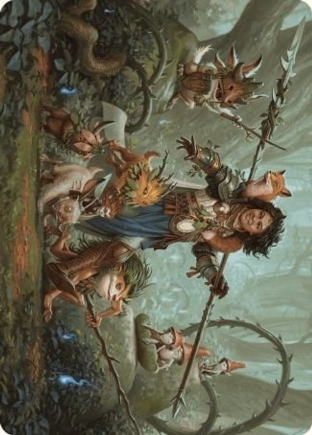 Ellivere of the Wild Court Art Card