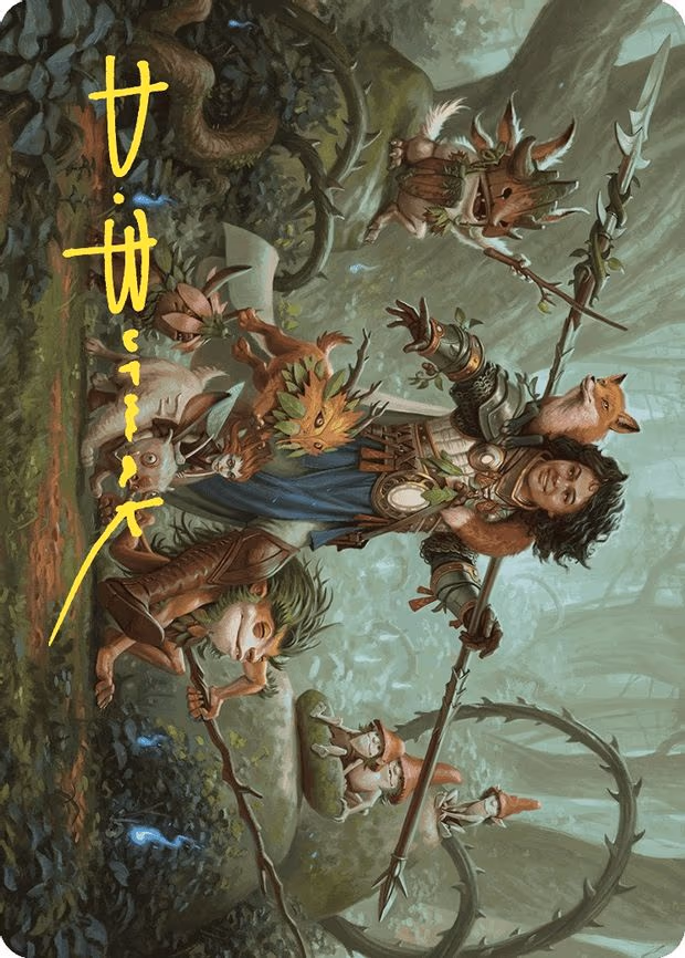 Ellivere of the Wild Court Art Card