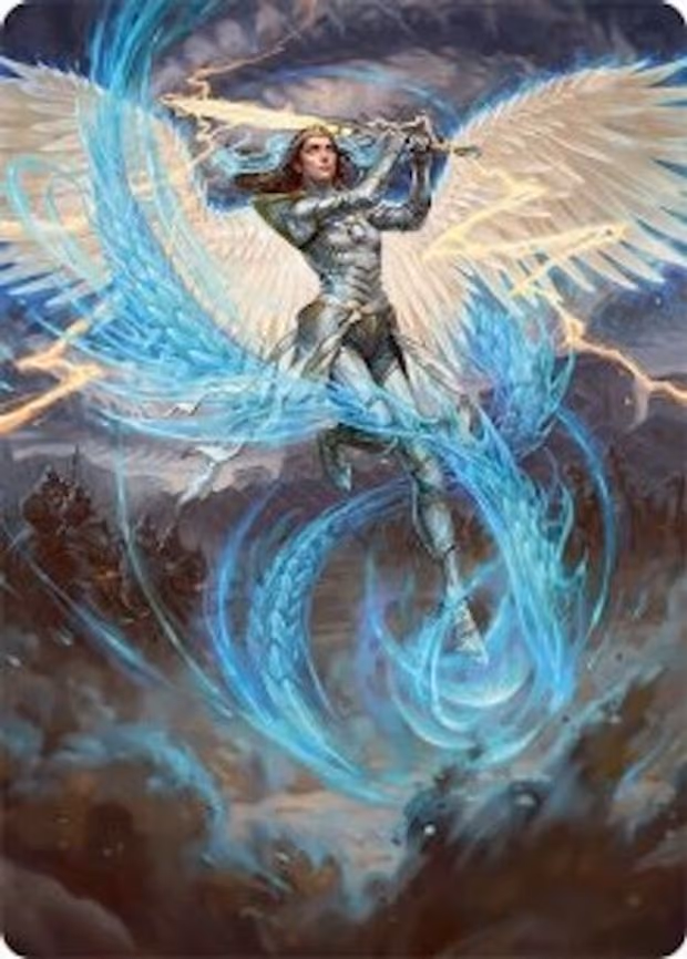 Elspeth, Storm Slayer Art Card
