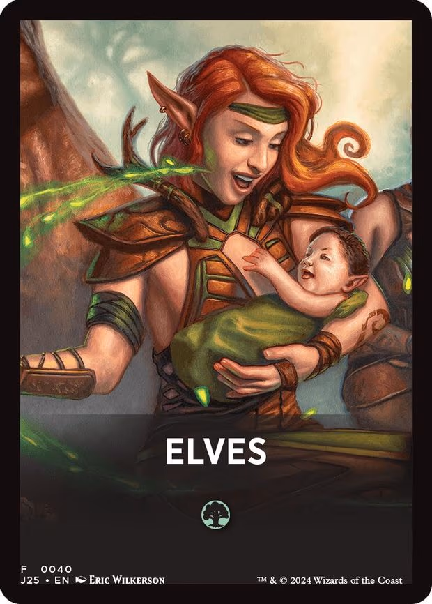 Elves Theme Card
