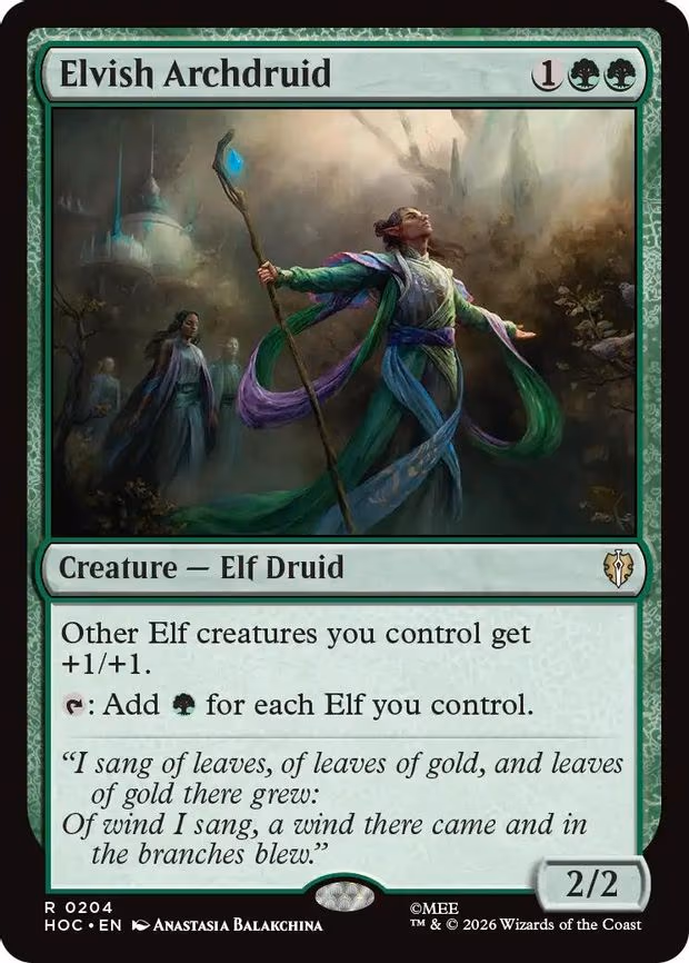 Elvish Archdruid - R (204)