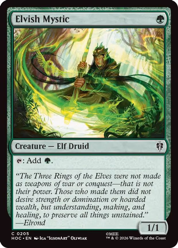 Elvish Mystic - C (205)