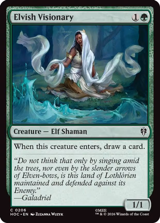 Elvish Visionary - C (206)