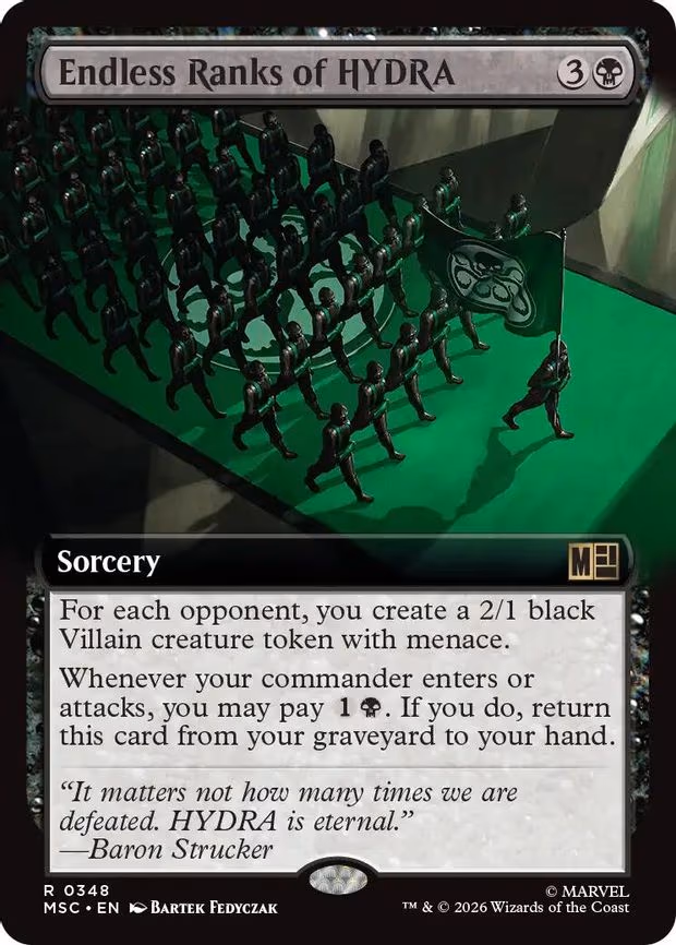 Endless Ranks of HYDRA - R (348)