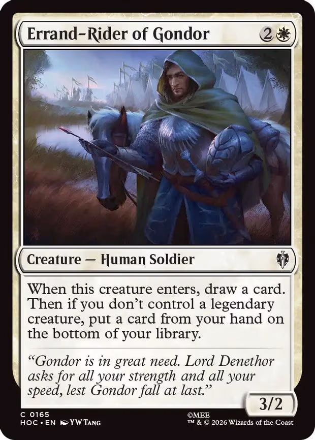 Errand-Rider of Gondor - C (165)