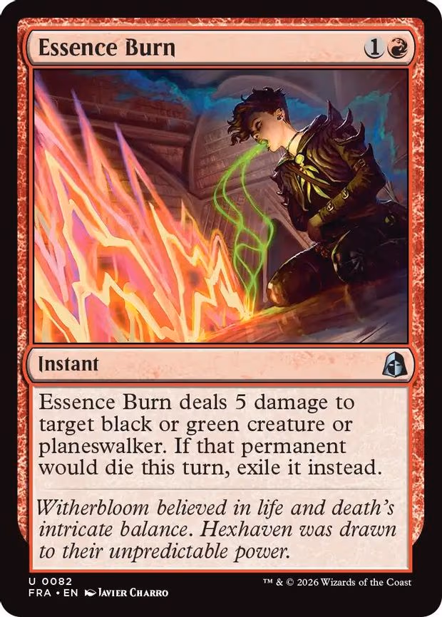 Essence Burn - U (82)