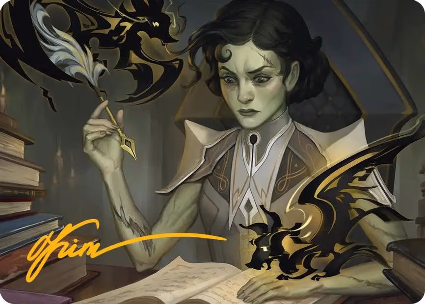 Eternal Student Art Card