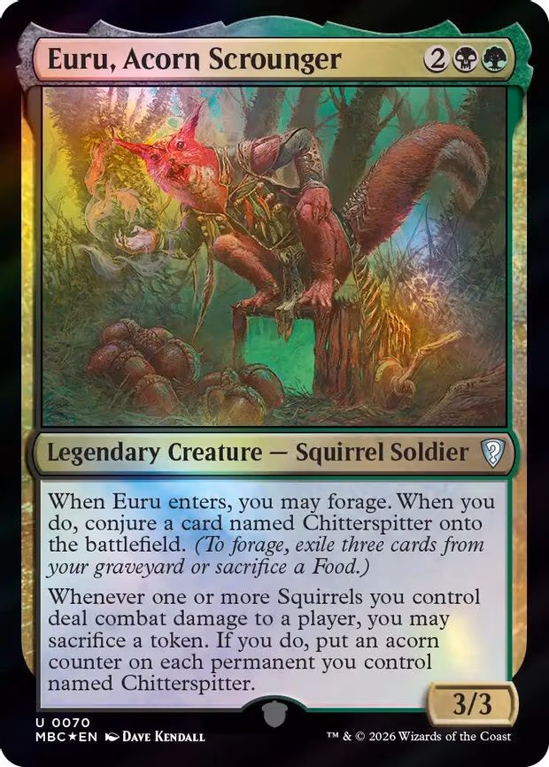Euru, Acorn Scrounger - U (70)