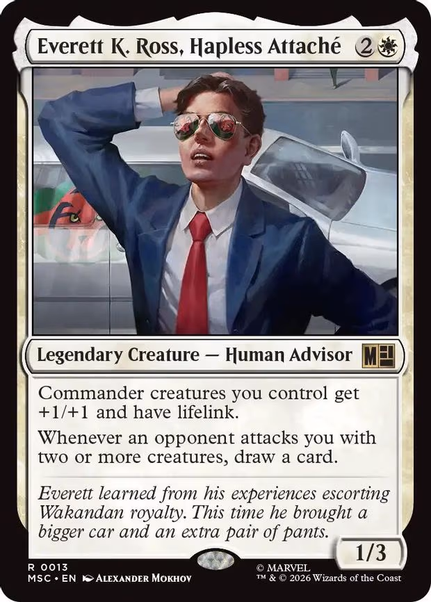 Everett K. Ross, Hapless Attache - R (13)
