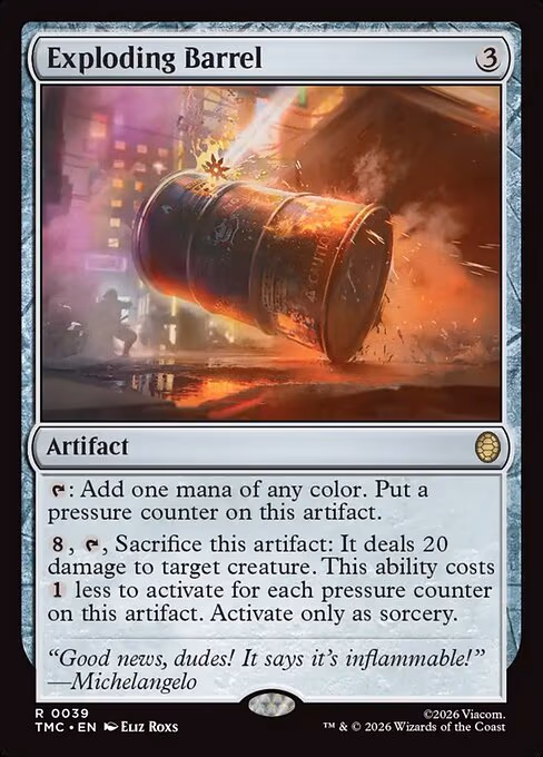 Exploding Barrel