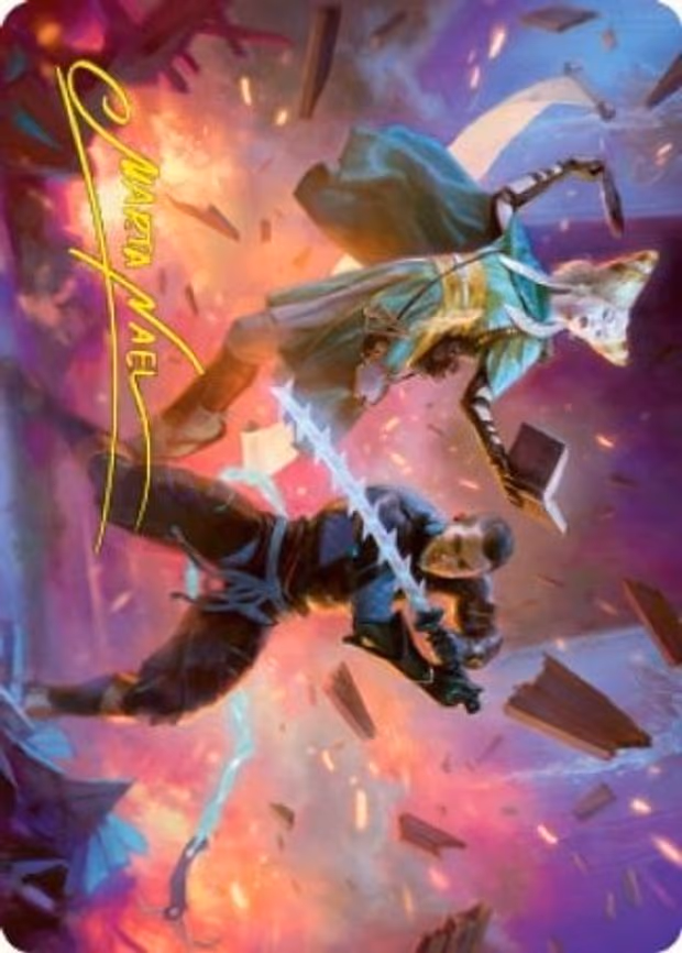 Explosive Entry Art Card