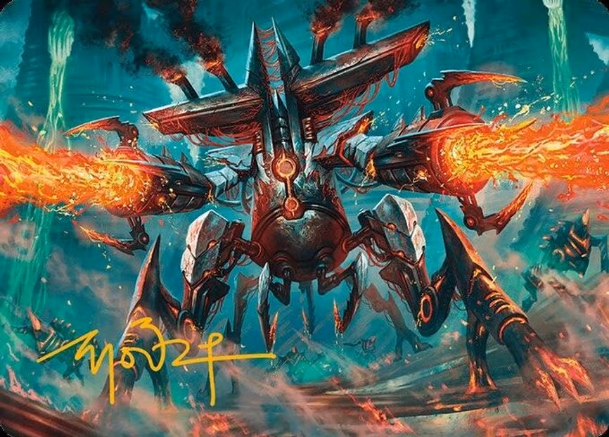 Exterminator Magmarch Art Card