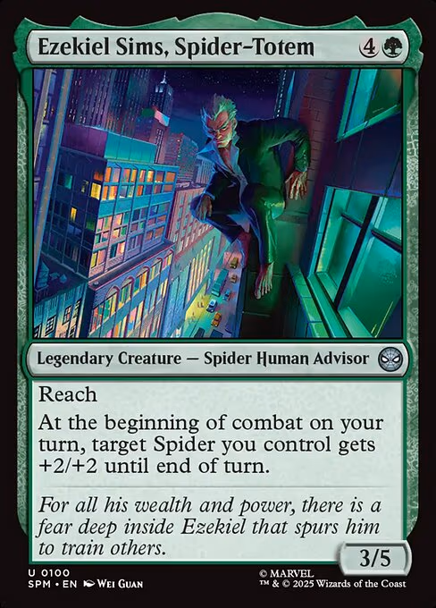 Ezekiel Sims, Spider-Totem