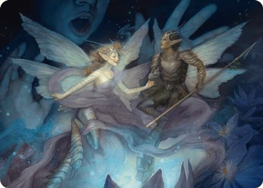 Faebloom Trick Art Card