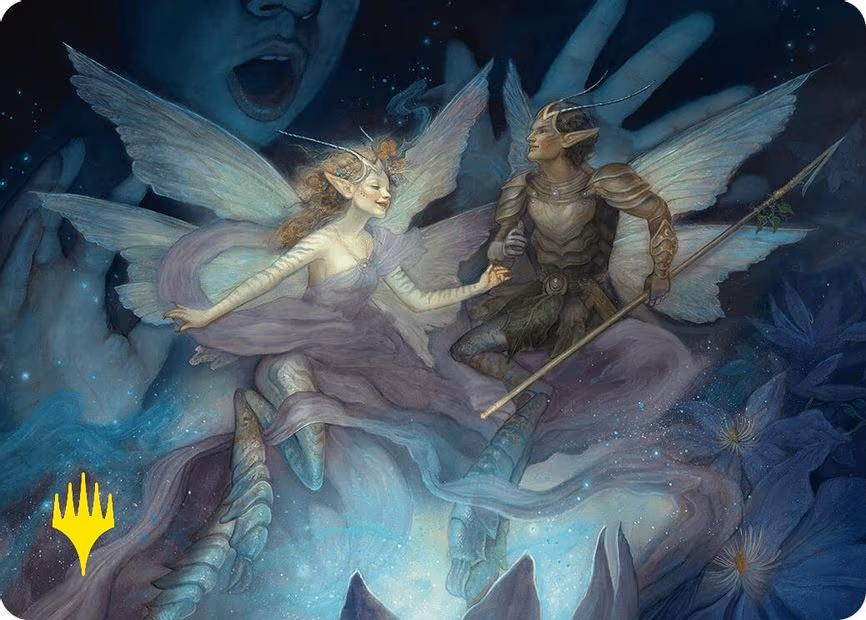 Faebloom Trick Art Card