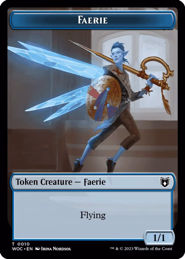 Faerie // Human Double-Sided Token