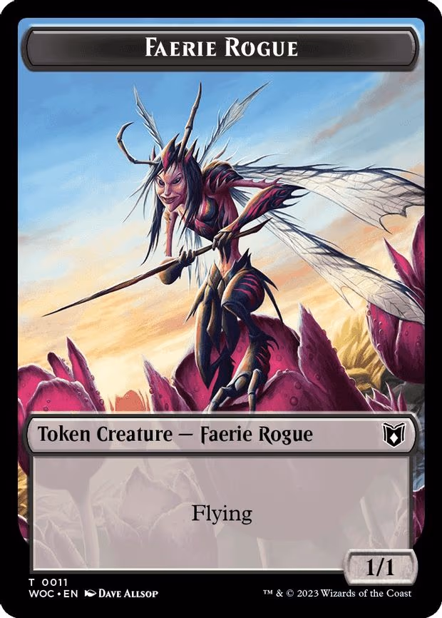 Faerie Rogue (0011) // Pirate Double-Sided Token