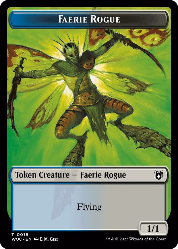 Faerie Rogue (0016) // Copy Double-Sided Token