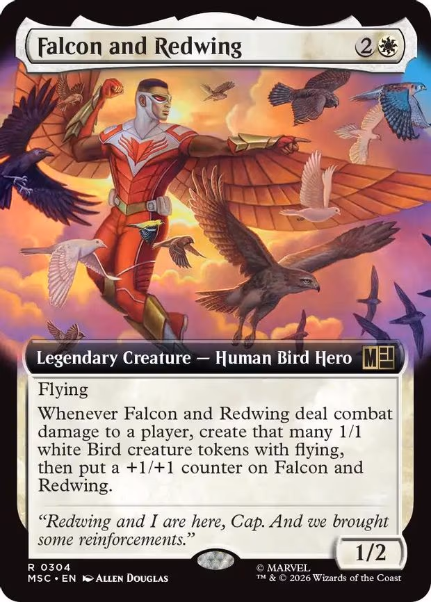 Falcon and Redwing - R (304)
