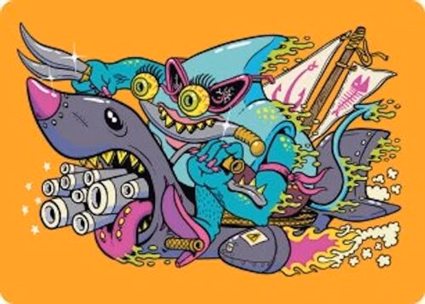 Fearless Swashbuckler Art Card