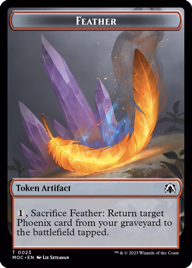 Feather // Servo Double-sided Token