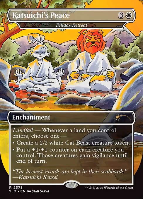 Katsuichi's Peace - Felidar Retreat