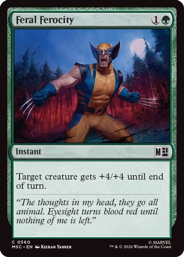 Feral Ferocity - C (560)