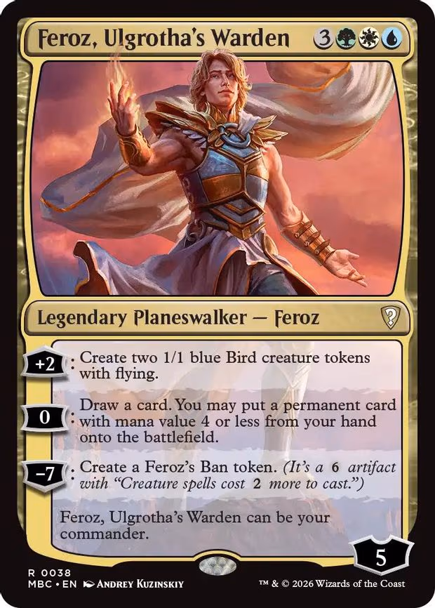 Feroz, Ulgrotha's Warden - R (38)
