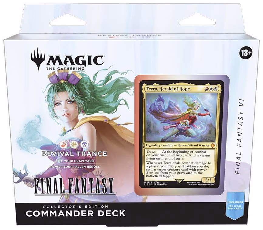 FINAL FANTASY Commander Deck - FINAL FANTASY VI Revival Trance (Collector's Edition)