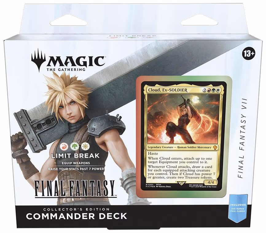 FINAL FANTASY Commander Deck - FINAL FANTASY VII Limit Break (Collector's Edition)