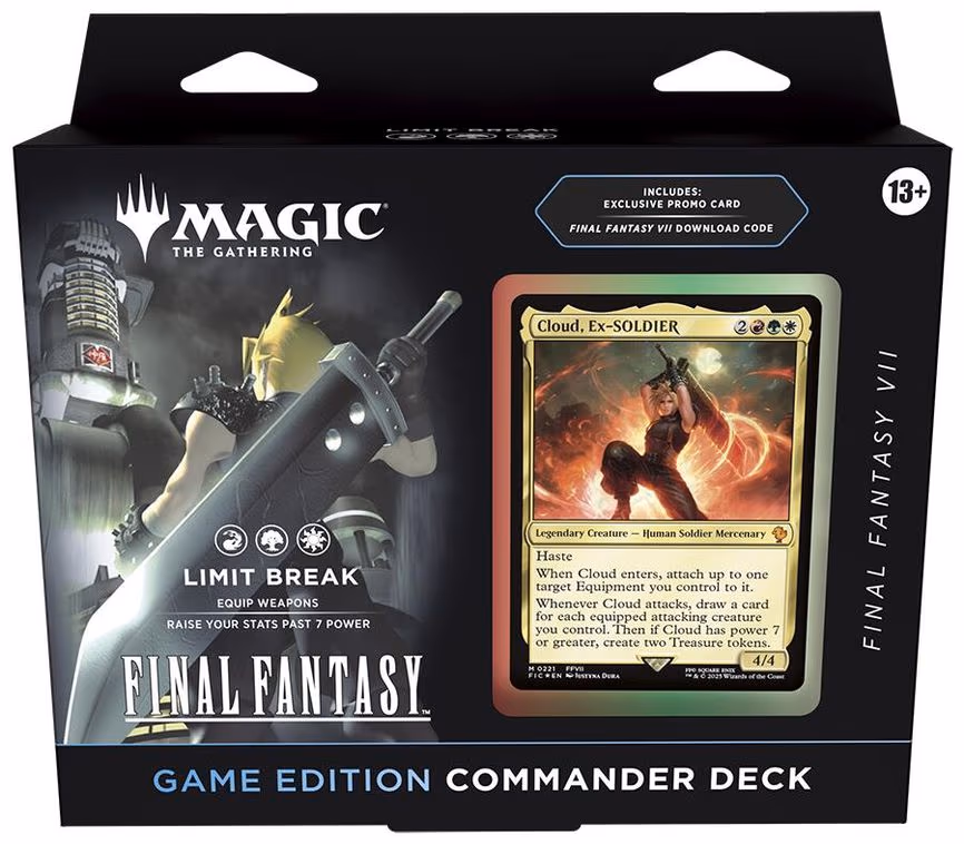 FINAL FANTASY Commander Deck - FINAL FANTASY VII Limit Break (Game Edition)