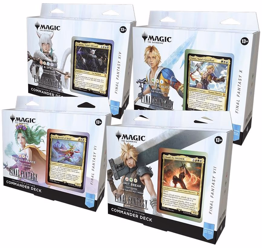 FINAL FANTASY Commander Deck Display (Collector's Edition)