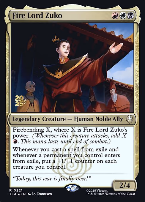 Fire Lord Zuko