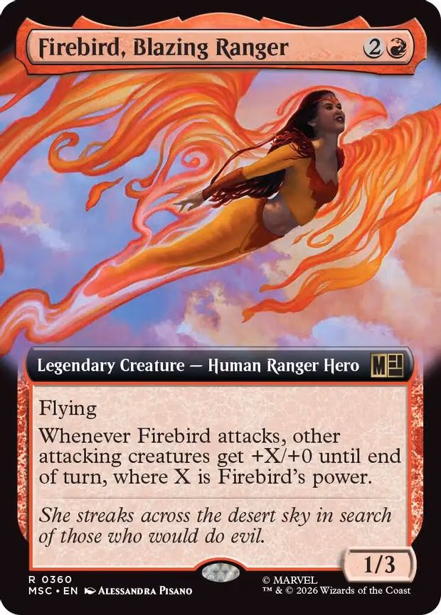 Firebird, Blazing Ranger - R (360)