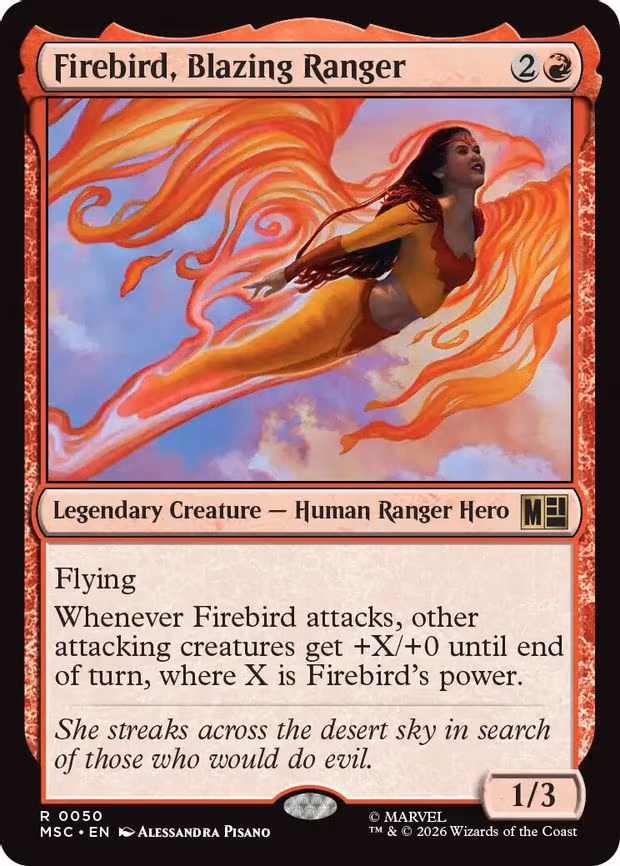 Firebird, Blazing Ranger - R (50)