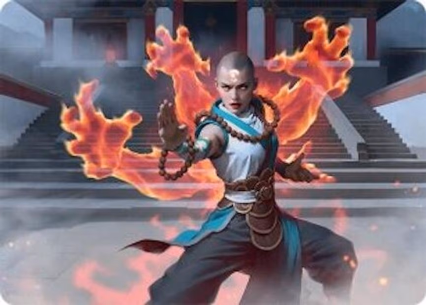 Flamehold Grappler Art Card