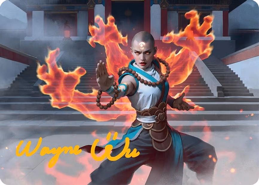 Flamehold Grappler Art Card