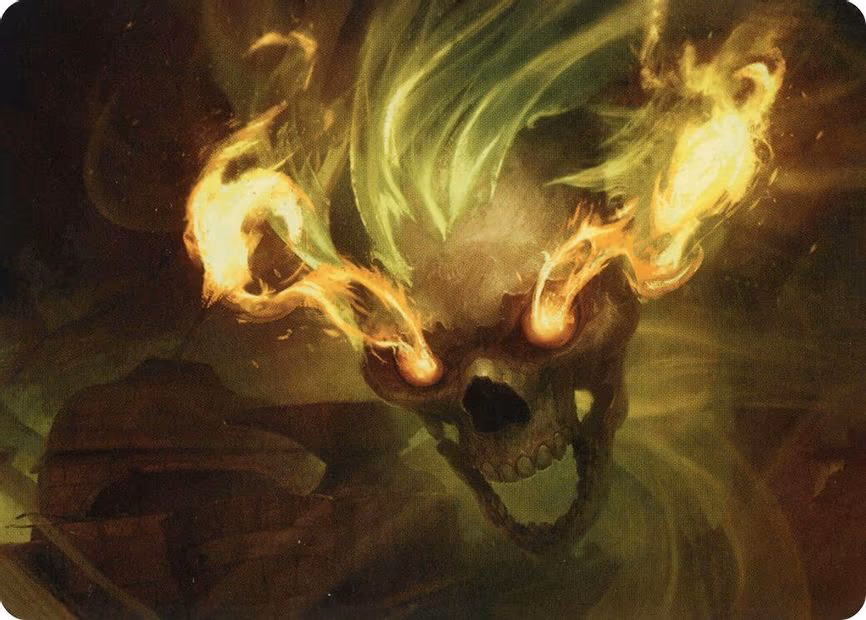 Flameskull Art Card