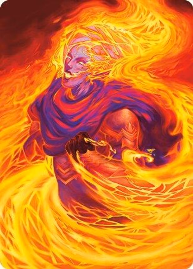 Flare of Duplication Art Card