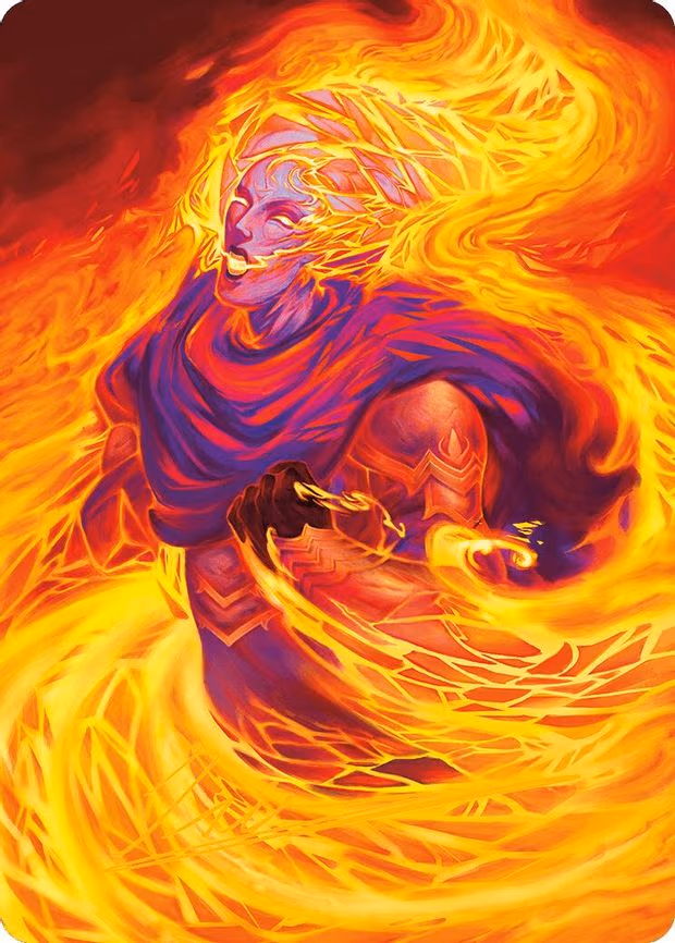 Flare of Duplication Art Card