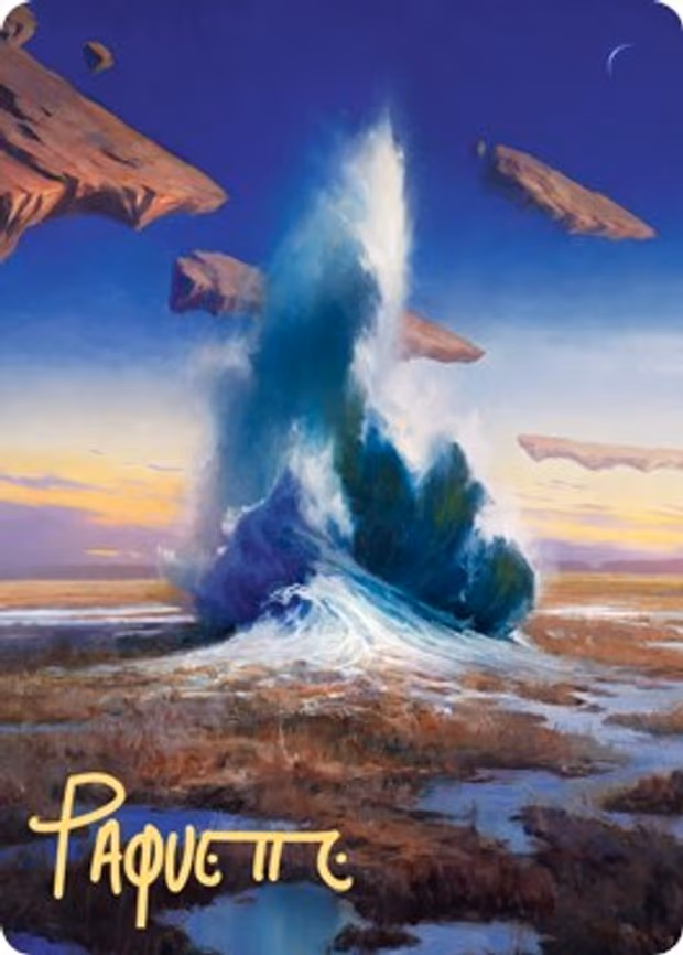 Flooded Strand Art Card