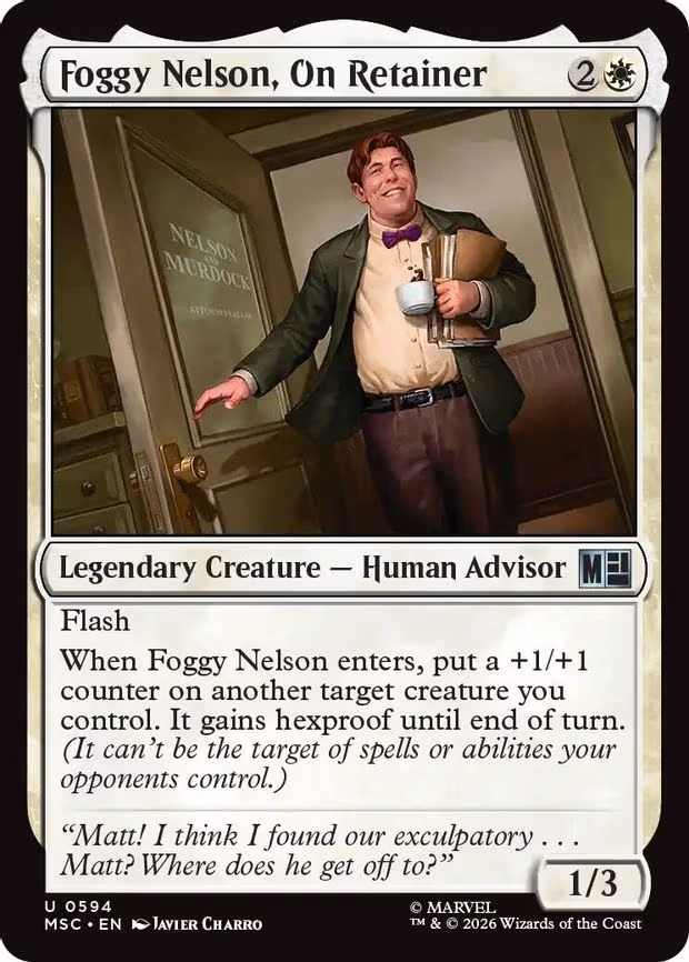 Foggy Nelson, On Retainer - U (594)