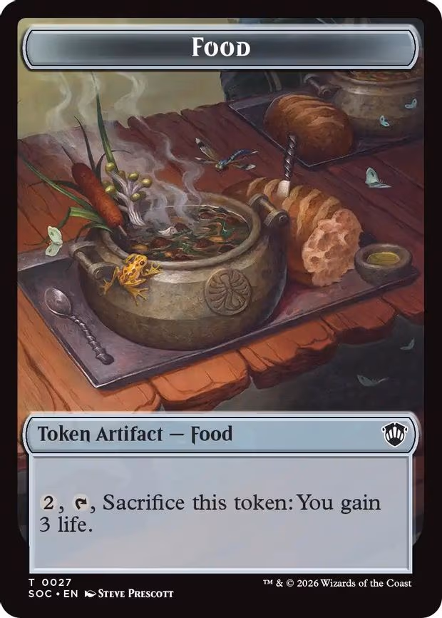 Food // City's Blessing Double-Sided Token
