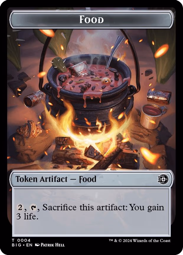 Food // Plot Double-Sided Token