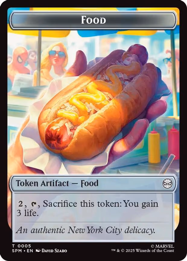 Food // Robot Double-Sided Token