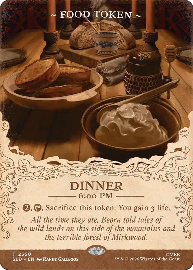 Food Token - T (2550)