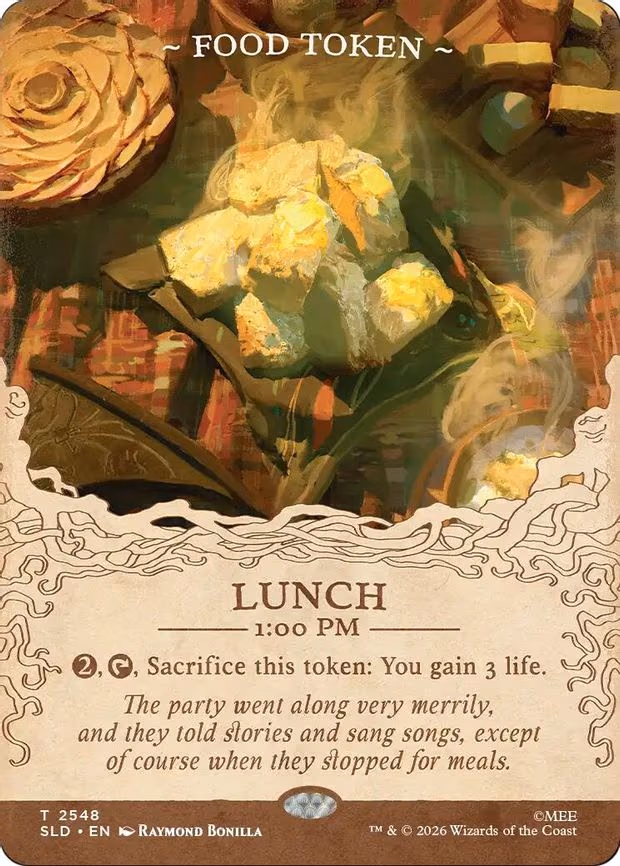 Food Token - T (2548)