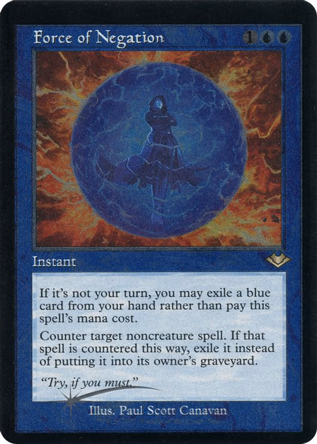 Force of Negation (Retro Frame)
